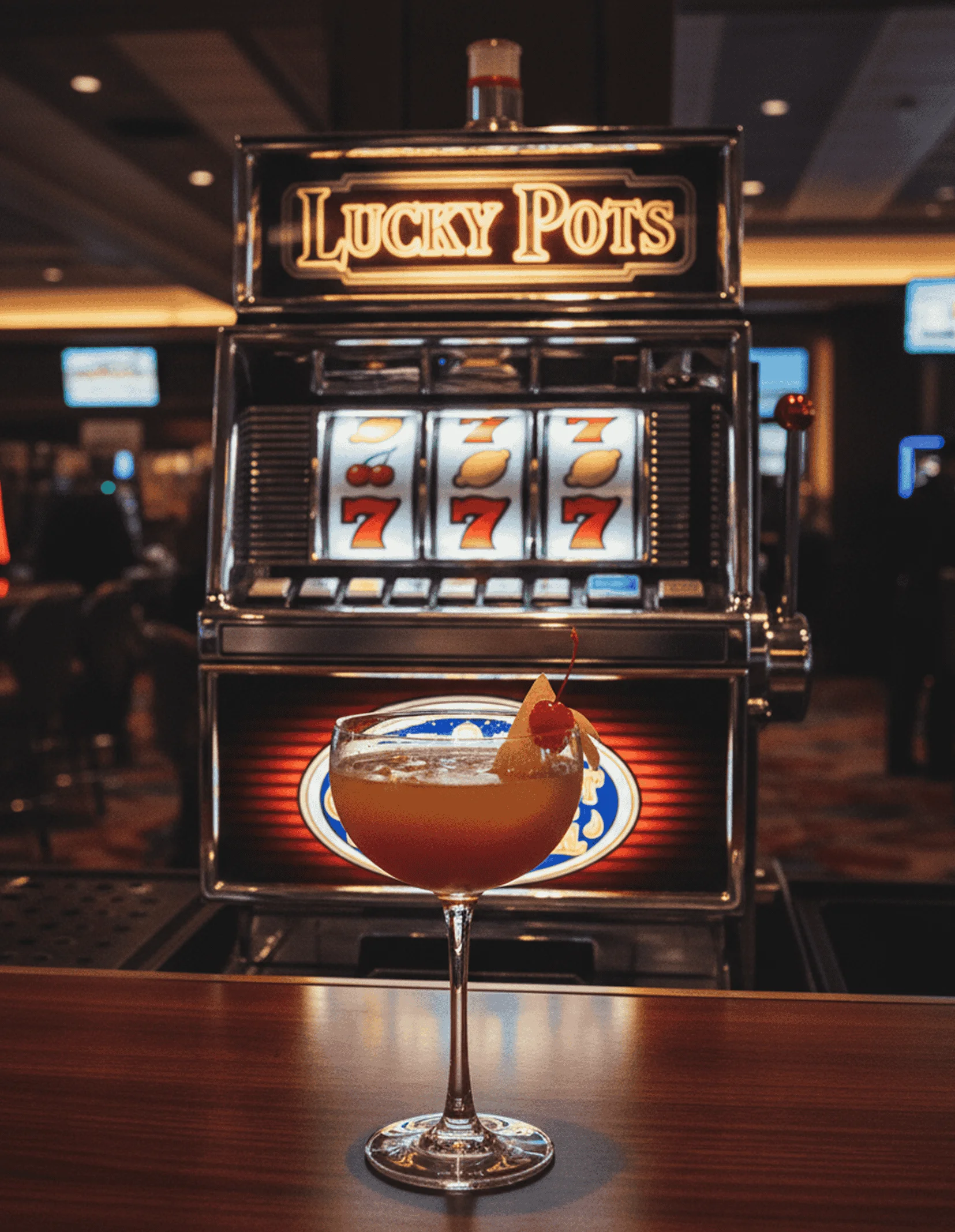 Eleganckie wnętrze Casino Royal